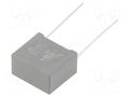 Capacitor: polyester; 1uF; 250VDC; 15mm; ±10%; 18x10x16mm; MKT; THT SR PASSIVES MPEB-1U15/250