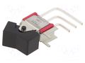 ROCKER; SPDT; Pos: 2; ON-ON; 2A/250VAC; 5A/28VDC; 7000; -30÷85°C C&K 7101J1AV2QE2