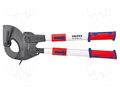 Cutters; L: 630mm; Tool material: steel; Øcable: 60mm KNIPEX KNP.9532060