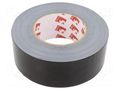Tape: duct; W: 50mm; L: 50m; Thk: 0.23mm; black; caoutchouc; -20÷75°C SCAPA SCAPA-3163-50/50BK