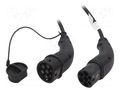 Cable: eMobility; 1x0.5mm2,5x2.5mm2; 480V; 11kW; IP44; three-phase HARTING 08914090105A0