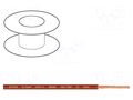 Wire; BiTOne,H07V-K; stranded; Cu; 10mm2; PVC; brown; 450V,750V BITNER BITNER-IG2004.09