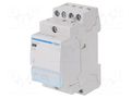 Contactor: 4-pole installation; 25A; 230VAC; NO x4; ESC; -10÷50°C HAGER ESC425