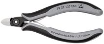 KNIPEX 79 22 125 ESD Precision Electronics Side Cutter ESD with multi-component handles burnished 125 mm 79 22 125 ESD 4003773061533
