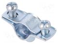 T-bolt clamp; 10÷12mm; steel; Plating: zinc; industrial; Hole: M6 OBO BETTERMANN OBO-1362412