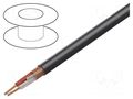 Wire: microphone cable; BiTsound®; 2x0.23mm2; black; OFC; -30÷70°C BITNER BITNER-LP0208.03