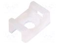 Holder; screw; polyamide; UL94V-2; natural; Tie width: 2.5÷4.8mm PANDUIT TM2S8-M