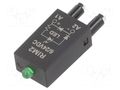 LED module; 24VDC; RCI,RCM WEIDMÜLLER RIM-2-6/24VDC