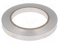 Tape: shielding; W: 12mm; L: 33m; Thk: 0.078mm; acrylic conductive IPT AL40C-12MM-33M