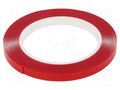 Tape: fixing; W: 9mm; L: 5.5m; Thk: 0.8mm; double-sided; acrylic IPT 7008-9MM-5.5M