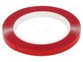 Tape: fixing; W: 9mm; L: 5.5m; Thk: 0.8mm; double-sided; acrylic IPT 7008-9MM-5.5M