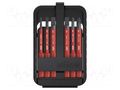 Kit: screwdriver bits; insulated; Phillips,slot; 1kVAC; 75mm WIHA WIHA.43159