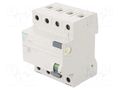 RCD breaker; Inom: 25A; Ires: 30mA; Poles: 3+N; 230/400VAC; IP20 SIEMENS 5SV4342-0