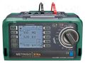 Meter: insulation resistance; LCD,LED; 50V,100V,250V,500V,1kV GOSSEN METRAWATT GM-M550S