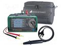 Meter: insulation resistance; LCD,LED; 50V,100V,250V,500V,1kV GOSSEN METRAWATT GM-M551S