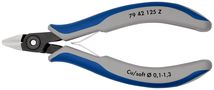 KNIPEX 79 42 125 Z Precision Electronics Diagonal Cutter with multi-component handles burnished 125 mm 79 42 125 Z 4003773078449