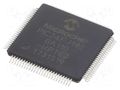 IC: PIC microcontroller; 192kB; 32MHz; SMD; TQFP100; PIC24; in-tray MICROCHIP TECHNOLOGY 24FJ192GA110-I/PT