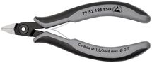 KNIPEX 79 52 125 ESD Precision Electronics Side Cutter ESD with multicomponent handles burnished 125 mm 79 52 125 ESD 4003773065159