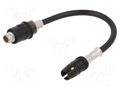 Cable; RAKU I (Coma),RAKU II male; straight; 0.18m PER.PIC. A9546