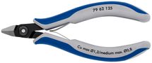 KNIPEX 79 62 125 Precision Electronics Diagonal Cutter with multi-component handles burnished 125 mm 79 62 125 4003773065142