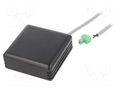 Temperature sensor; Number of ports: 2; screw type; RJ12; plastic INVEO WEBSENS-T