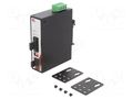 Media converter; GIGA ETHERNET/single-mode fiber; 12÷48VDC Comparta MEGU-0201-S4