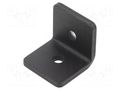 Angle bracket; for profiles; with bore without countersunk ELESA+GANTER GN967-30-30-L-2-SW