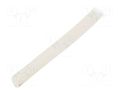 Insulating tube; silicone; natural; Øint: 5mm; Wall thick: 0.6mm SYNFLEX SIL-5X0.6-NA-100