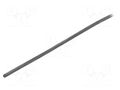 Insulating tube; silicone; black; Øint: 1mm; Wall thick: 0.4mm SYNFLEX SIL-1X0.4-BK-200