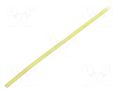 Insulating tube; silicone; yellow; Øint: 1.5mm; Wall thick: 0.4mm SYNFLEX SIL-1.5X0.4-YE-200