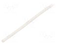 Insulating tube; silicone; white; Øint: 1.5mm; Wall thick: 0.4mm SYNFLEX SIL-1.5X0.4-WH-200
