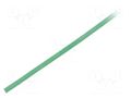 Insulating tube; silicone; green; Øint: 0.3mm; Wall thick: 0.2mm SYNFLEX SIL-0.3X0.2-GR-200