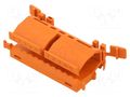 Mounting adapter; orange; 222; TS35 WAGO 222-500