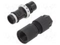 Connector: AC supply; screw terminal; female; TH381; 10A; 400V TECHNO THB.381.B3A