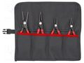 Kit: pliers; for circlip; 4pcs. KNIPEX KNP.001957
