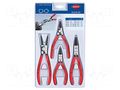 Kit: pliers; for circlip KNIPEX KNP.002003V02