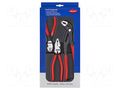 Kit: pliers; side,adjustable,universal; 3pcs. KNIPEX KNP.002010