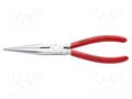 Pliers; cutting,half-rounded nose,universal; 200mm KNIPEX KNP.2613200