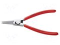 Pliers; for circlip; external; 19÷60mm; Pliers len: 180mm KNIPEX KNP.4613A2