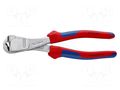 Pliers; end,cutting; high leverage; 200mm KNIPEX KNP.6705200