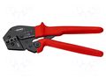 Tool: for crimping; insulated connectors KNIPEX KNP.975218