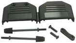 D SUB COVER, SIZE DA, POLYPROPYLENE SPC15396