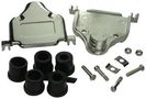 D SUB COVER, SIZE DB, ZINC ALLOY SPC15455