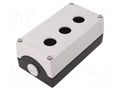 Enclosure: for remote controller; IP66,IP67,IP69K; X: 85mm; metal EAO 45-450.2803