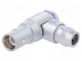 Connector: coaxial; 0S; plug; male; PIN: 1; soldering; for cable; 6A LEMO FLC.0S.250.CTAC44