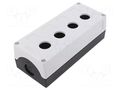 Enclosure: for remote controller; 22mm; IP66,IP67,IP69K; X: 85mm EAO 45-460.1802