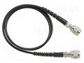 Test lead; 60VDC; 30VAC; BNC plug,both sides; Len: 0.914m; Z: 50Ω POMONA POM-2249-C-36