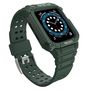 Protect Strap Band Band with Case for Apple Watch 7 / SE (41/40 / 38mm) Case Armored Watch Cover Green, Hurtel 5907769311871 5907769311871