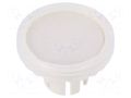 Actuator lens; 22mm; 61; transparent; plastic; Face dim: Ø19.7mm EAO 61-9642.7