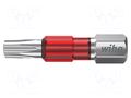 Screwdriver bit; Torx®; TX15; Overall len: 29mm; 5pcs; TY; 1/4" WIHA WIHA.42109